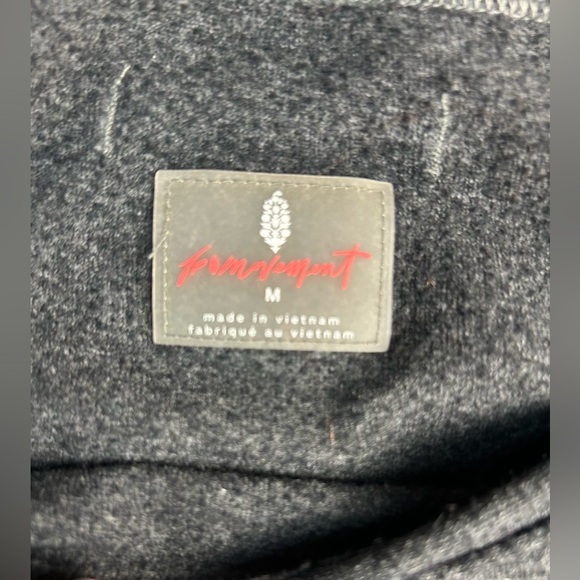 FP Movement by Free People gray  Crop Sweater - Picture 7 of 9